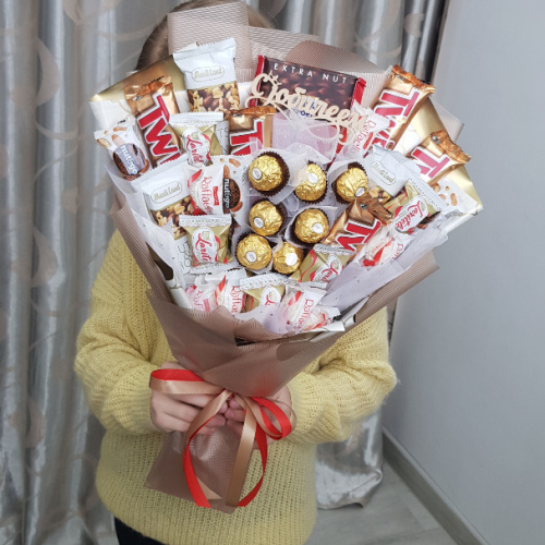 Букет Золотой твикс