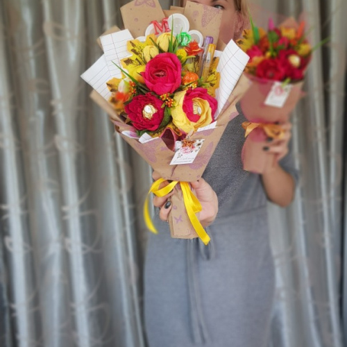Букетики к 1 СЕНТЯБРЯ